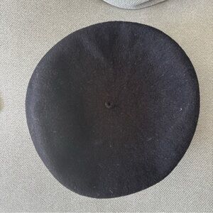 Vintage French Normandy 💯Merino Wool Beret size 7 1/8 Laulhere RARE